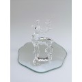 Swarovski Crystal Figurine, Reindeer Christmas