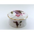 Royal Worcester  Spood Hammersley Round Porcelain Lidded Trinket Box