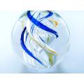 Stunning large glass paperweight