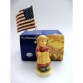 Special Edition Goebel Hummel Figurine First Bloom ( Aka Miss Patriot )