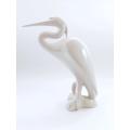 Porcelain Crane / Heron  by Peter Muller for Sgrafo Modern, Germany