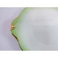 Royal Albert ` RAINBOW ` Green Cake Plate Fine Bone China England
