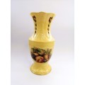 Aynsley orchard gold bone china porcelain Limited Edition 26cm Vase in the Orchard Gold