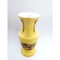 Aynsley orchard gold bone china porcelain Limited Edition 26cm Vase in the Orchard Gold