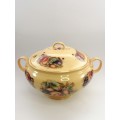 Aynsley orchard gold bone china porcelain Large Soup Tereen in the Orchard Gold