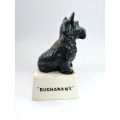 Black & White Scotch Whisky Buchanan`s vintage 50`s ceramic dogs