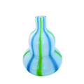 Murano Style Blue and green Swirl Pattern Vase