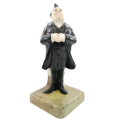 Rare Antique Crown Staffordshire Dickens figurines Mr. Pecksniff