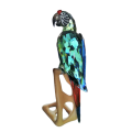 Swarovski Birds of Paradise Macaw Parrot Figurine Crystal Retired #
