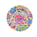 Vintage Japan Imperial  Imari Ware  Porcelain Plate - Flowers #