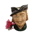 RARE 1947-1960 ROYAL DOULTON ROBIN HOOD CHARACTER JUG LARGE SIZE WITH DESIGN IN 1946 BY HARRY FENTON