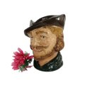 RARE 1947-1960 ROYAL DOULTON ROBIN HOOD CHARACTER JUG LARGE SIZE WITH DESIGN IN 1946 BY HARRY FENTON