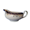 Bleu De Roi pattern of bone China made in England by Alfred Meakin. Gravy Boat #