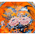 Imari Vintage Japan Ware Porcelain Plate - Floral With Birds 2