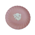 Wedgwood Pink Jasper Round Fluted Dish Plate