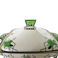 Art Deco Burleigh Wear tureen cover and plate
