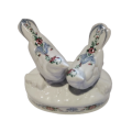 Elizabeth Arden Porcelain Southern Heirloom Lidded Container Pair of Love Doves