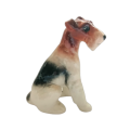 Vintage Porcelain Schnauzer dog or Terrier