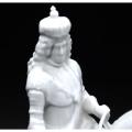 Rosenthal Blanc De Chine Equestrian Vintage Horse and Noble Man Statue