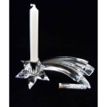 Swarovski Silver Crystal Christmas `Shooting Star` Candle Holder Retired 2004