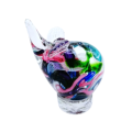 Murano Art Glass Stunning Large Paperweight Millefiore Mouse