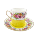Cresent Bros England Demitasse Cup And Saucer