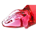 Wedgwood Cranberry Pink Glass Pig Paperweight
