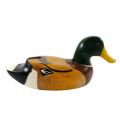 Vintage Fourtunate Wooden Duck Rosier Decoy