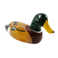 Vintage Fourtunate Wooden Duck Rosier Decoy