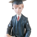 Lladro Large Boy Graduate Figurine