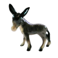 Vintage Large Donkey Ceramic Ornament Figurine