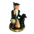 Royal Doulton Figurine The Gamekeeper HN 2879 Hunting Black Labrador