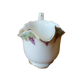 Royal Doulton Milk Jug featuring a charming purple grapes and green vines with  gold accents