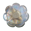 Carnival Glass Pearl Opalescent  Dish,Bowl Iridescent Embossed