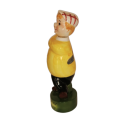 Large Ceramic Character Decanter takes the form of a Golfer Mid-Swing