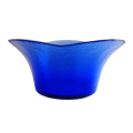 Stunning Large Blue Glass Vase