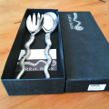 Carrol Boyes set of Serving Spoons Strive Design Boxed