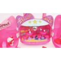 Hello Kitty Disco Carry Along Play Set Case Figures & Accessories