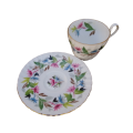 Foley Demitasse Cup and Saucer Duo Set with Pretty Flowers