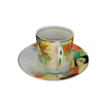 Grindley Art Deco Demitasse Cup and Saucer Duo Set