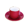Royal Doulton Red with Gold Demitasse Cup