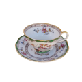 Copeland Copland Eden Large oversized Cup and Saucer Set with Birds and Flowers Motive