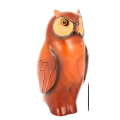Large  Feathers of Knysna Gallery carved and hand painted Ltd Owl