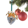 Swarovski Crystal Christmas Memories Ornaments Pine Cone