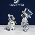 Swarovski Crystal Retired Kris Bear Bride and Groom