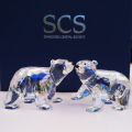 Swarovski Siku Polar Bear Cubs Moonlight - Annual Edition 2011