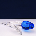 Swarovski Crystal Blue Tulip Stem 2002