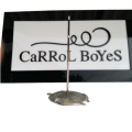 Carrol Boyes  Pewter Coil Man Figure Paper Spike