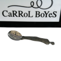 Carrol Boyes Early Pewter Fishtail Large Serving Spoon
