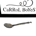 Carrol Boyes Early Pewter Lady Large Serving Spoon